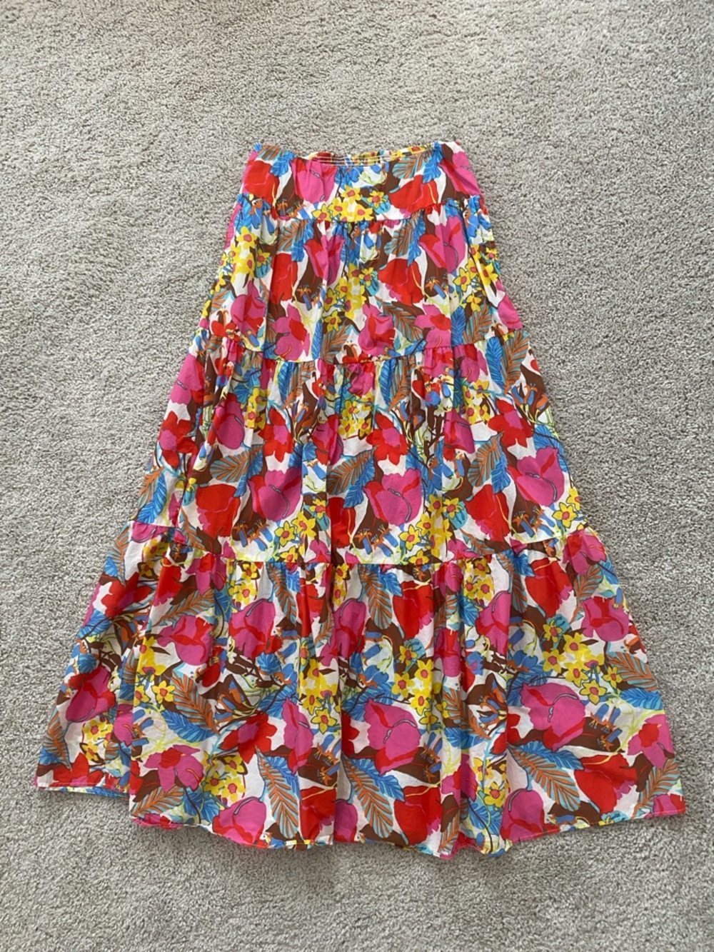 J. McLaughlin Tiered Maxi Skirt